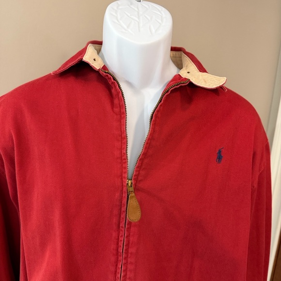 Polo by Ralph Lauren Red Lightweight Jacket - Picture 3 of 6